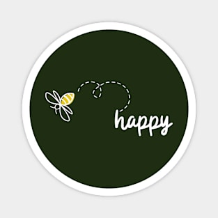 Bee happy Magnet